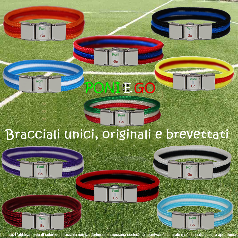 Bracciali calcio Poni e Go